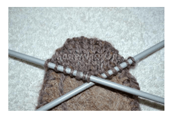 Тапочки вязанные крючком на войлочной